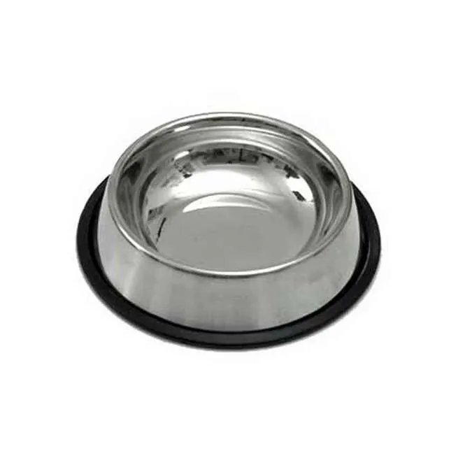 Karlie Flamingo Edelstahl-Katzennapf Inox - 190 ml – hygienisch und rutschfest