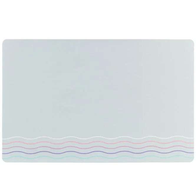 Trixie Napfunterlage Wellen – rutschfest, 44 x 28 cm