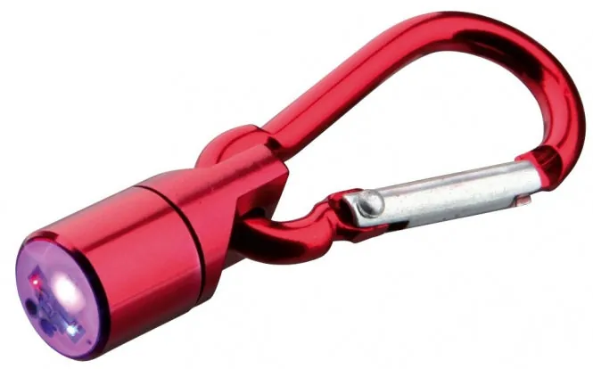 Trixie Flasher für Hunde mit Karabiner - blinkend und mit Ersatzbatterien