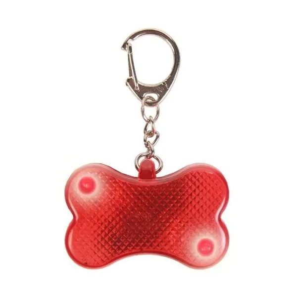 Trixie Flasher in Knochenform - Sicherheit für Mensch und Tier
