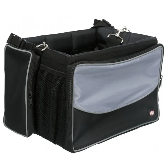 Trixie Fahrradtasche Front-Box - mit Metallhalterung und Außentaschen