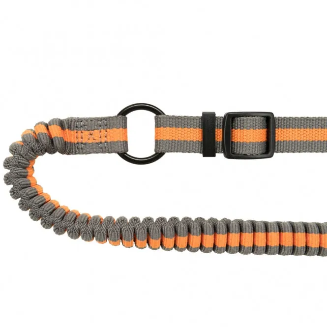Trixie Jogging-Hundeleine - grafit/papaya