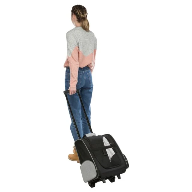 Trixie 2 in 1 Trolley + Backpack Pet Carrier for Small Dogs & Cats 32×45×25cm