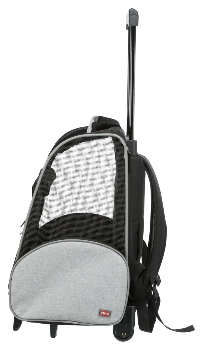 Trixie 2 in 1 Trolley + Backpack Pet Carrier for Small Dogs & Cats 32×45×25cm