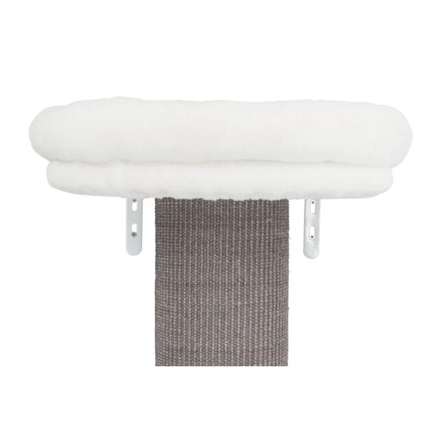 Trixie Acadia Cats Scratching Post Grey & White 46x37x160cm