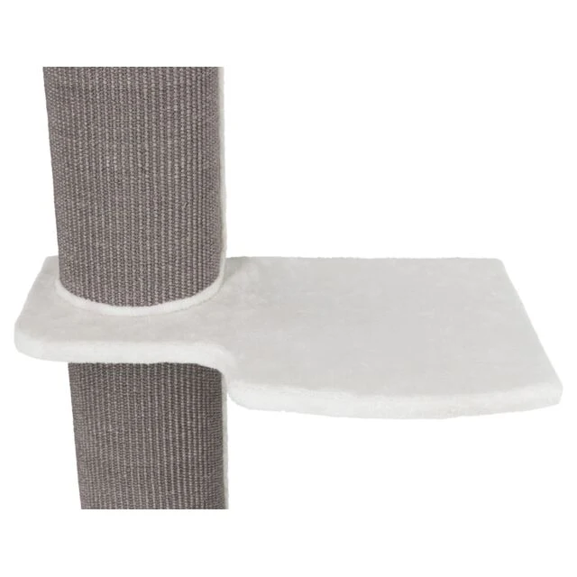 Trixie Acadia Cats Scratching Post Grey & White 46x37x160cm