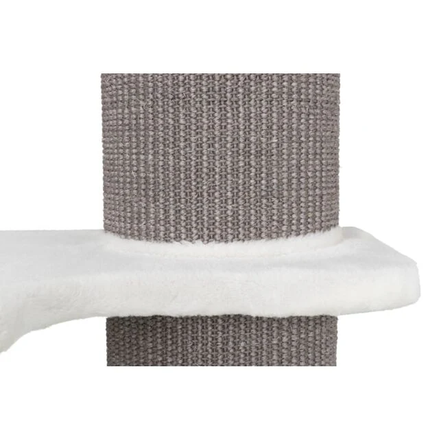 Trixie Acadia Cats Scratching Post Grey & White 46x37x160cm