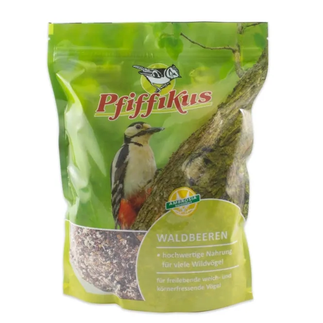 Pfiffikus Wildbeeren – hochwertige Nahrung für Wildvögel