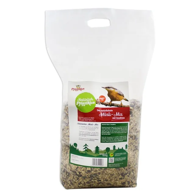 Natürlich Pfiffikus Müsli-Mix mit Insekten – energiereich & schmackhaft