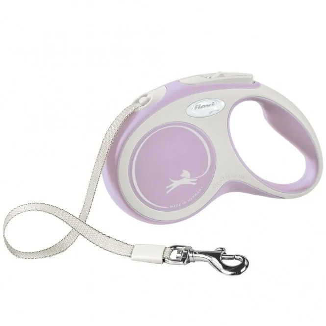 FLEXI Rollleine New COMFORT Gurt – mit Softgriff