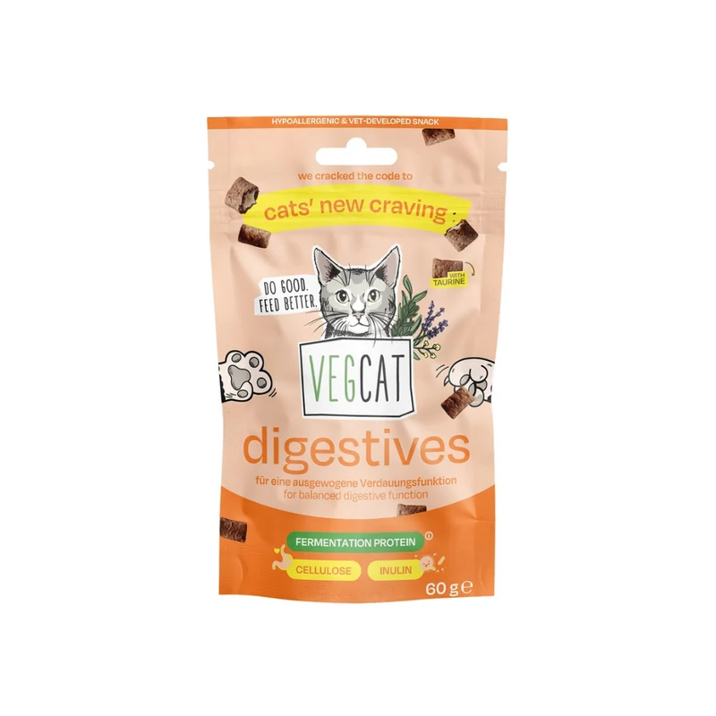 VEGCAT Katzenleckerli Digestives