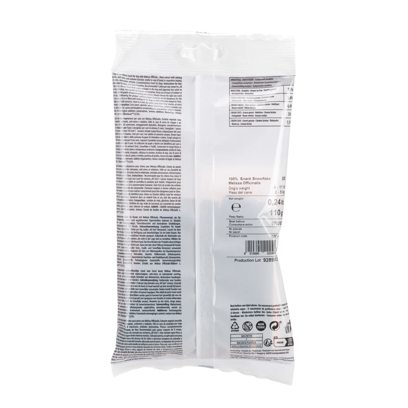 100% SNACK STICKS - SNOWFLAKE MELISSA