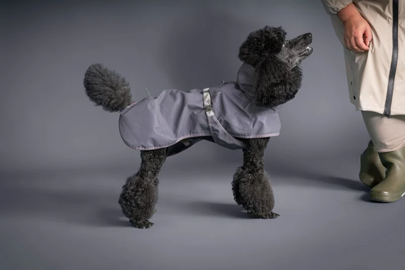 Hurtta Mudventure Reflective Coat – reflektierender Regenmantel für Hunde