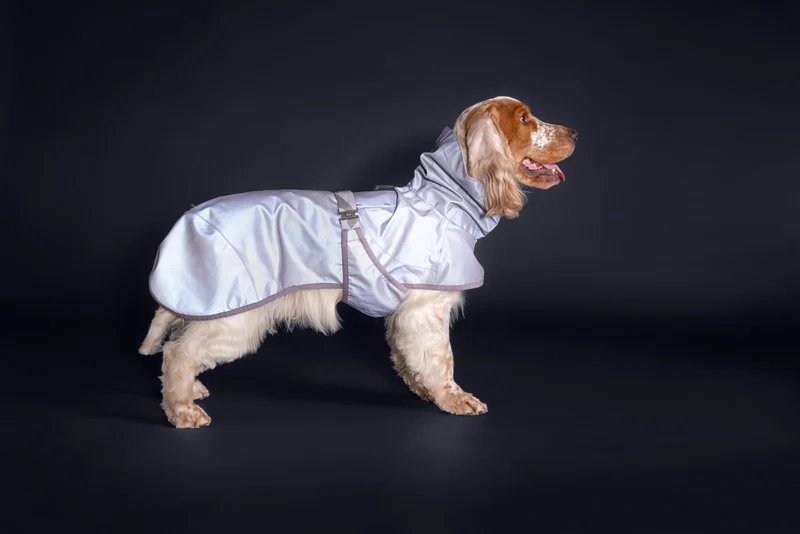 Hurtta Mudventure Reflective Coat – reflektierender Regenmantel für Hunde