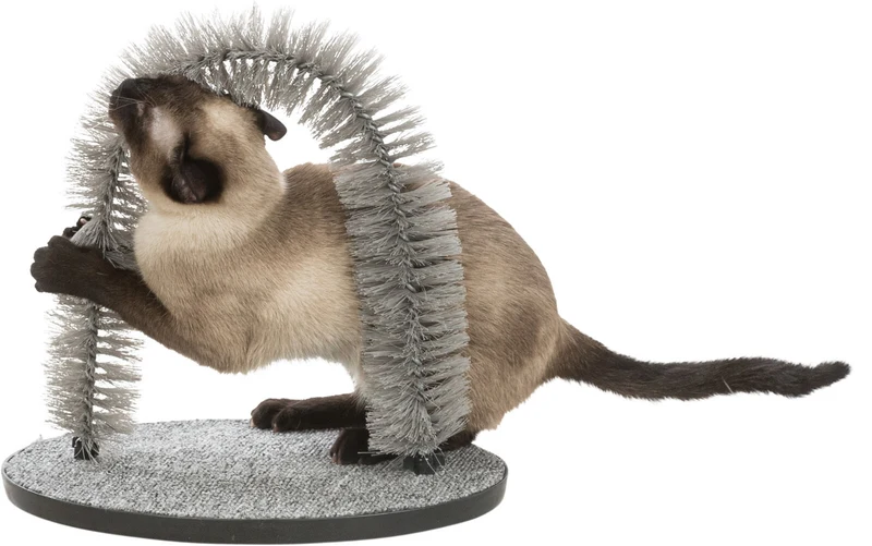 Trixie Massage, Play, & Fur Care Arch Brush for Cat 36x33cm