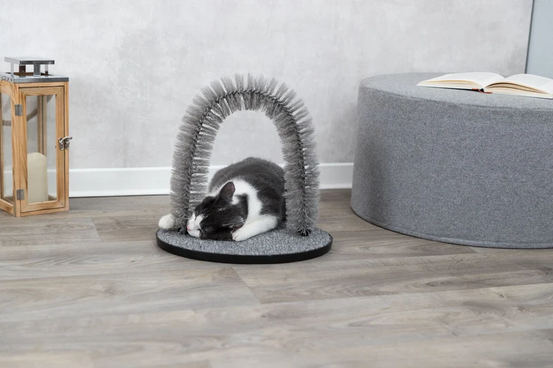 Trixie Massage, Play, & Fur Care Arch Brush for Cat 36x33cm