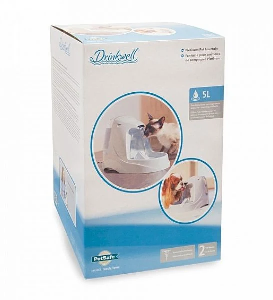Drinkwell Platinum Water Fountain for Cat & Dogs 5L