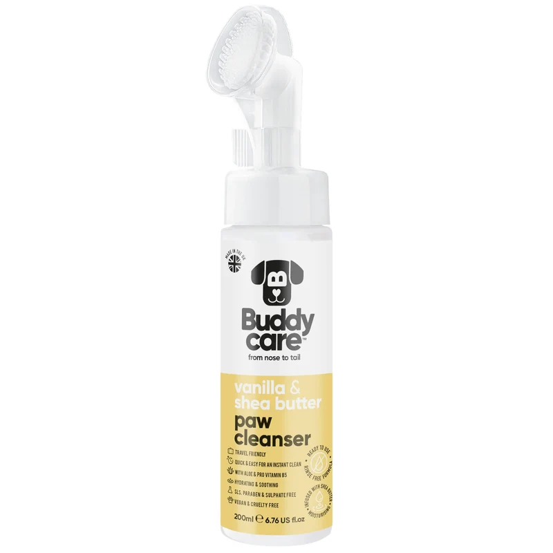 Buddycare Vanilla & Shea Butter Paw Cleanser 200ml