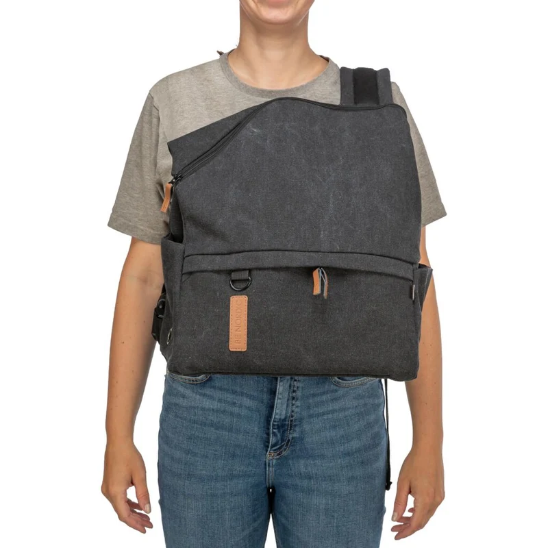 Trixie BE NORDIC Bjorn Backpack Dog Carrier - BLACK/35X40X20CM