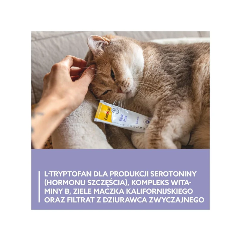 Gimborn GimCat Expert Line Relax Balance Calming Paste for Cats 50G