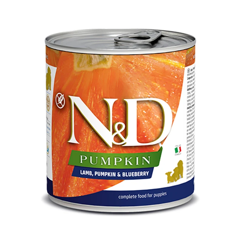 Farmina N&D Lamb, Pumpkin & Blueberry Grain-Free Puppy Wet Dog Food 285G