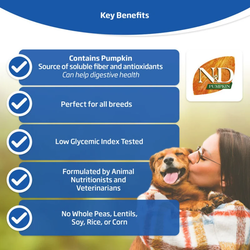 Farmina N&D Lamb, Pumpkin & Blueberry Grain-Free Puppy Wet Dog Food 285G