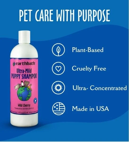 earthbath Puppy Shampoo 472ml