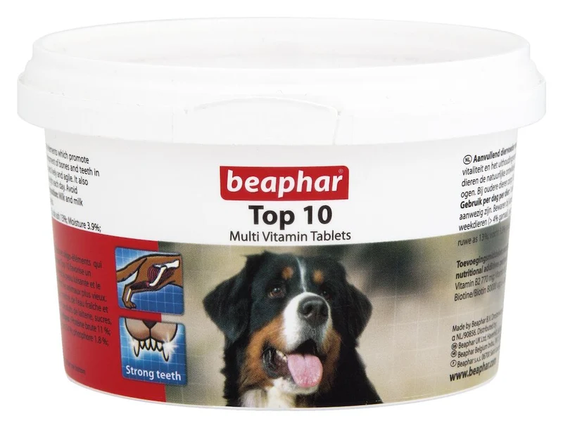 Beaphar Top 10 Multi Vitamin Supplement for Dog 180 tablets