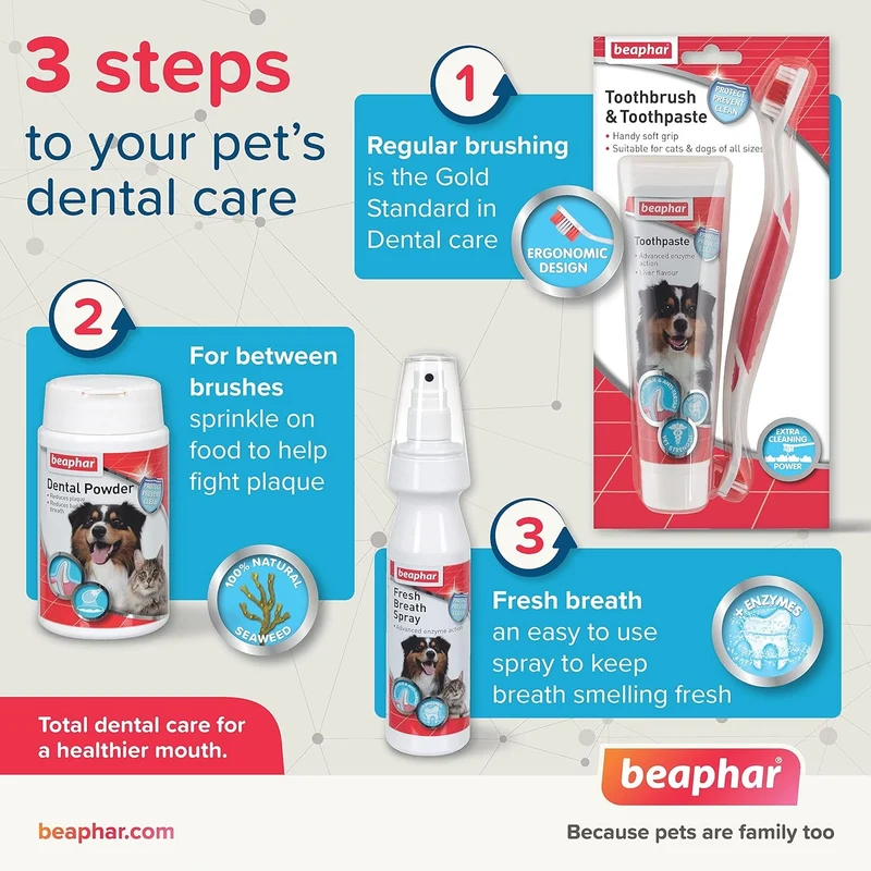 Beaphar Toothpaste for Dogs & Cats 100g