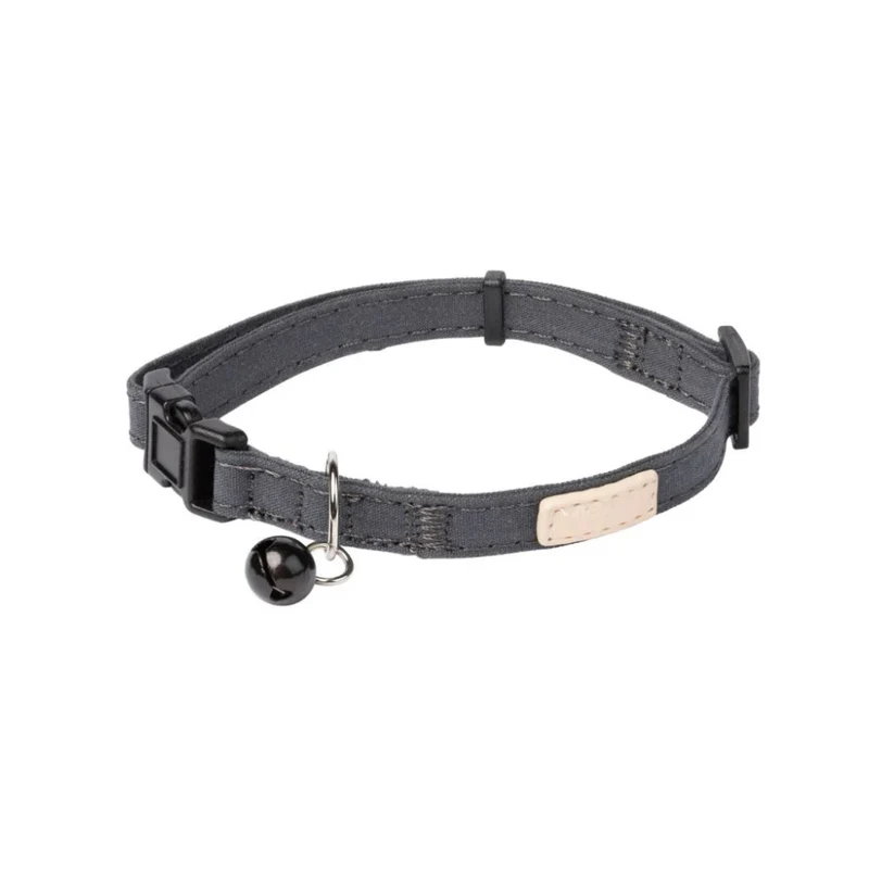 Katzenhalsband Schiefergrau