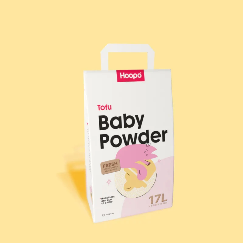Katzenstreu TOFU Babypuder klumpend & staubfrei