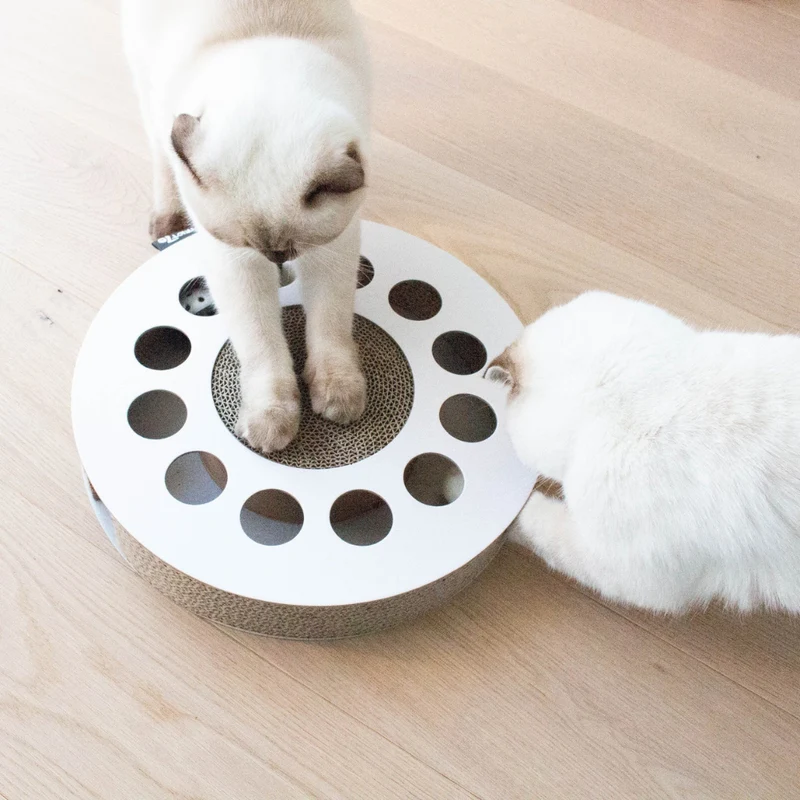 Katzenspielzeug WHIRL Weiß