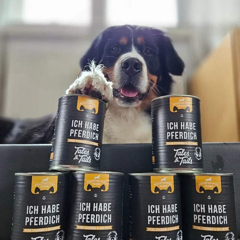 Tales & Tails Ich habe PFERDich – Nassfutter Pferd für Hunde