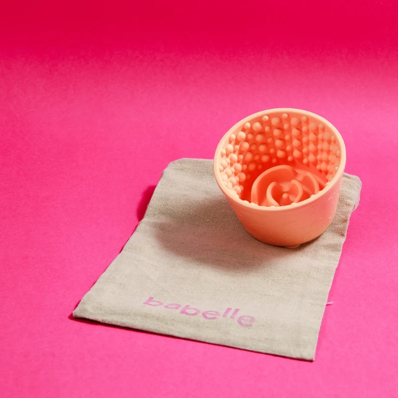 The Swirlie Schleckschale – Phirsich