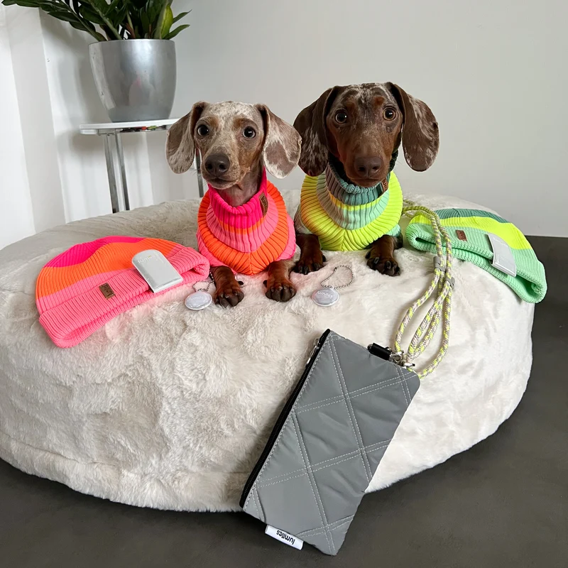 THE GLOW JUMPER von LUMIIES® 1.0 - HOCHELASTISCHER NEON HUNDEPULLOVER