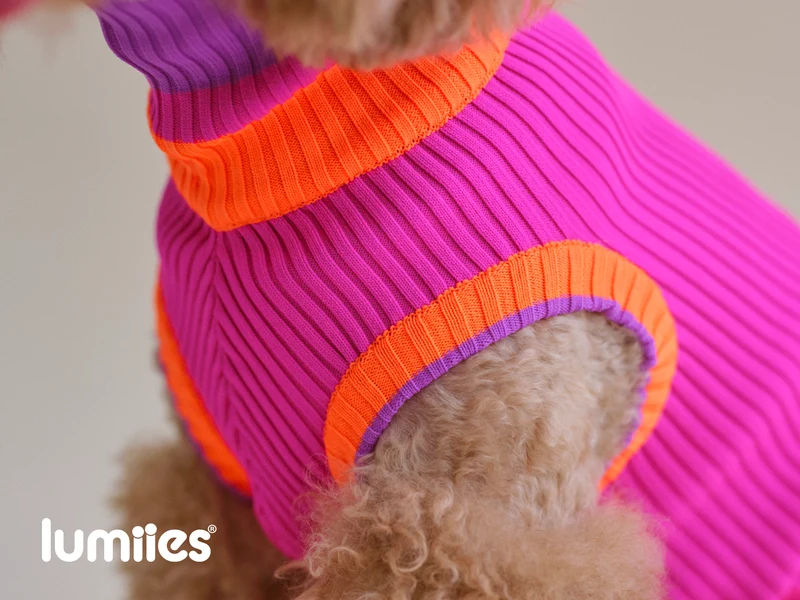 THE GLOW JUMPER von LUMIIES® 1.0 - HOCHELASTISCHER NEON HUNDEPULLOVER