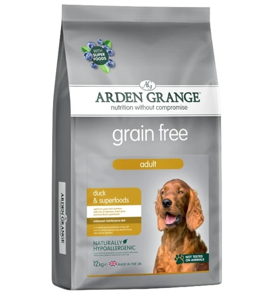 Arden Grange Grain Free Adult Duck & Superfoods Dry Dog Food