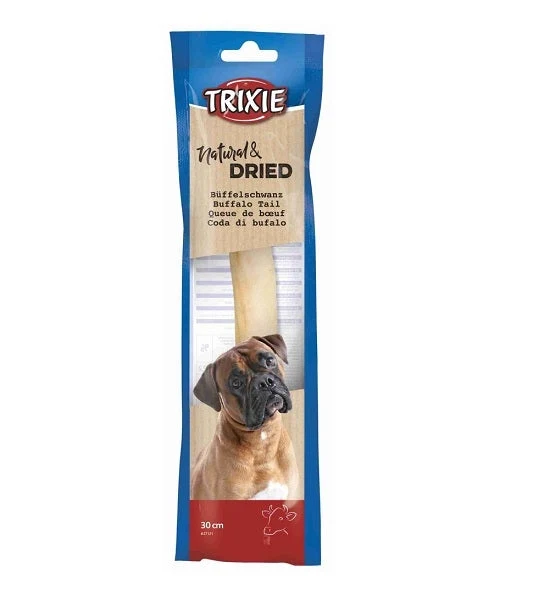 Expiry Date 27-Nov-26 Trixie Buffalo Tail Dental Dog Treats - 30CM