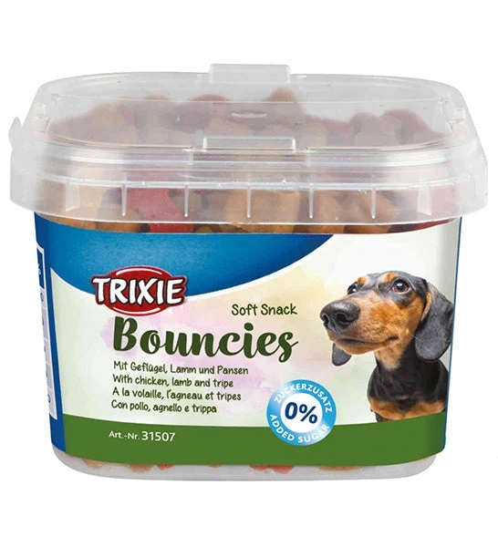 Expiry Date 30-Nov-26 Trixie Soft Snack Bouncies Dog Treats - 140G
