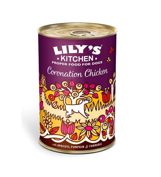 Expiry Date 28-Nov-26 Lily's Kitchen Coronation Chicken Wet Dog Food - CHICKEN/400G