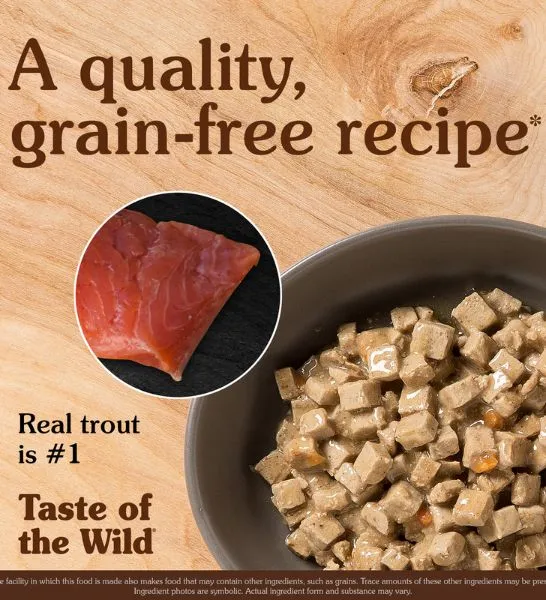 Taste of The Wild Canyon River Feline Recipe Wet Cat Food 85G