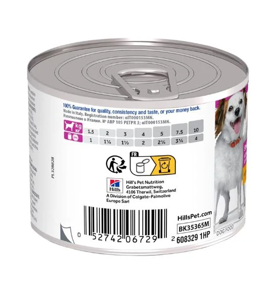 Hill's Science Plan Small and Mini Adult Dog Mousse Wet Food 200G