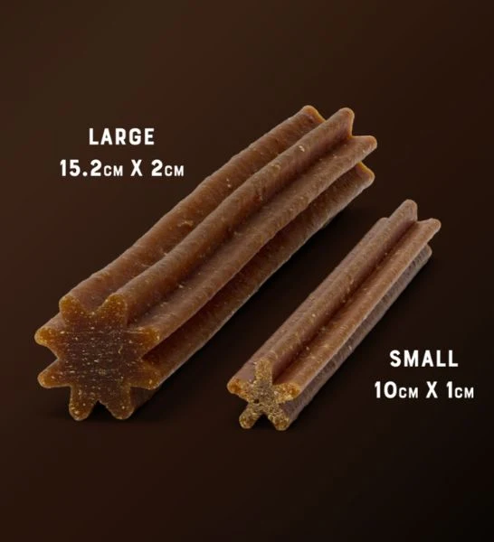 Yora Pet Foods Small Dental Sticks Apple & Mint Dog Treat 56G