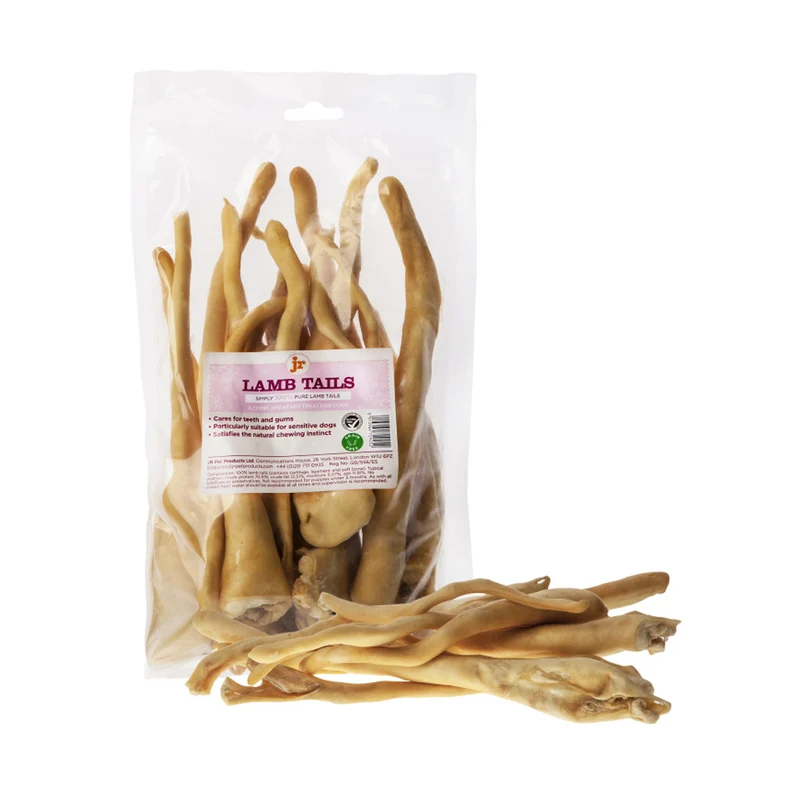 Jr Pet Products Lamb Tails Packed Dog Treats 250G