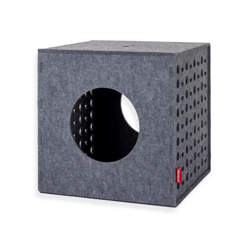 Katzenmöbel Spielwürfel CUBE Grau