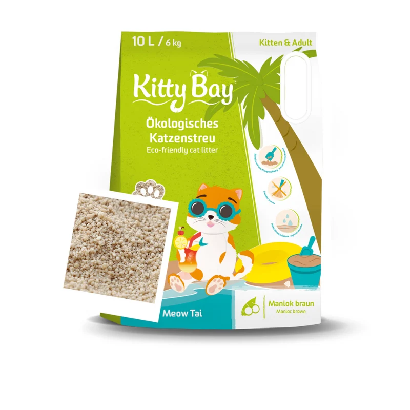 Meow Tai ÖKO Katzenstreu klumpend & staubfrei