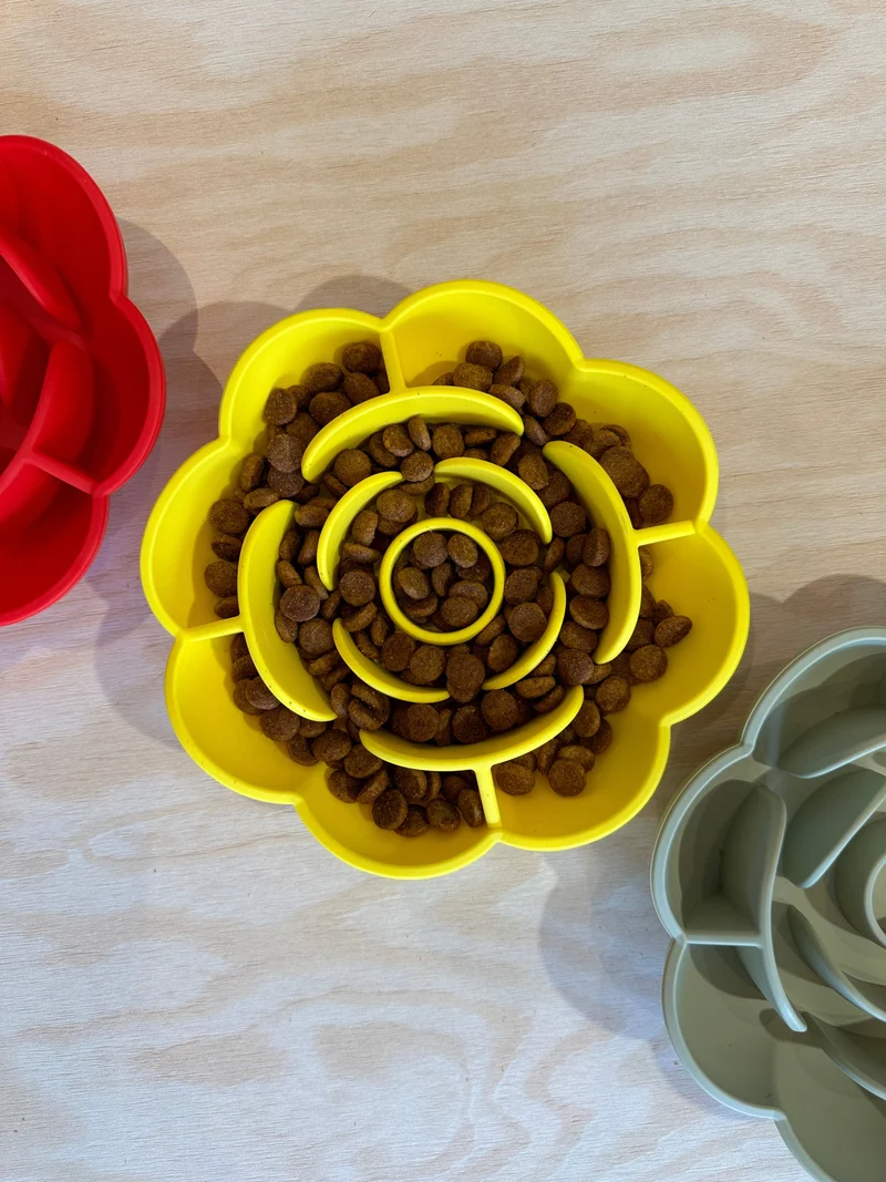 Wildbite Flower Anti-Schling Bowl für Hunde & Katzen