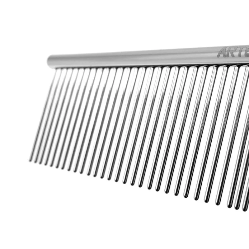 ARTERO® Doppelseitiger Frisierkamm Ginger mit langen Zinken - 18 cm