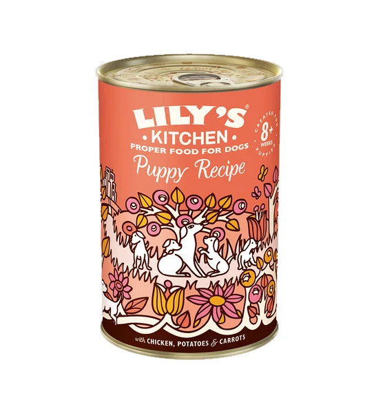 Expiry Date 13-Nov-26 Lily's Kitchen Chicken Recipe Puppy Food - 400G