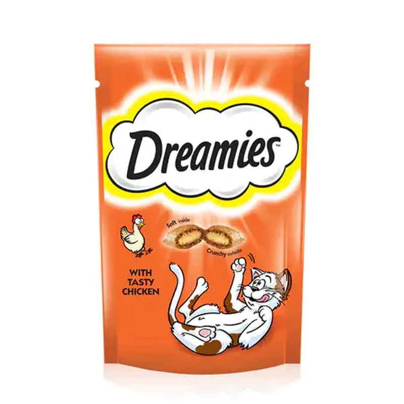 Dreamies Chicken Cat Treats 60G